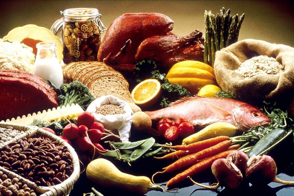 Makanan yang dibenarkan dalam diet protein